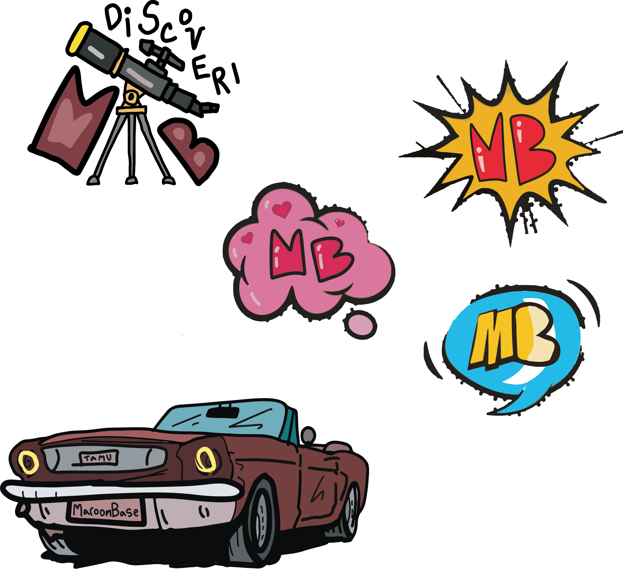 Sticker designs 3/23