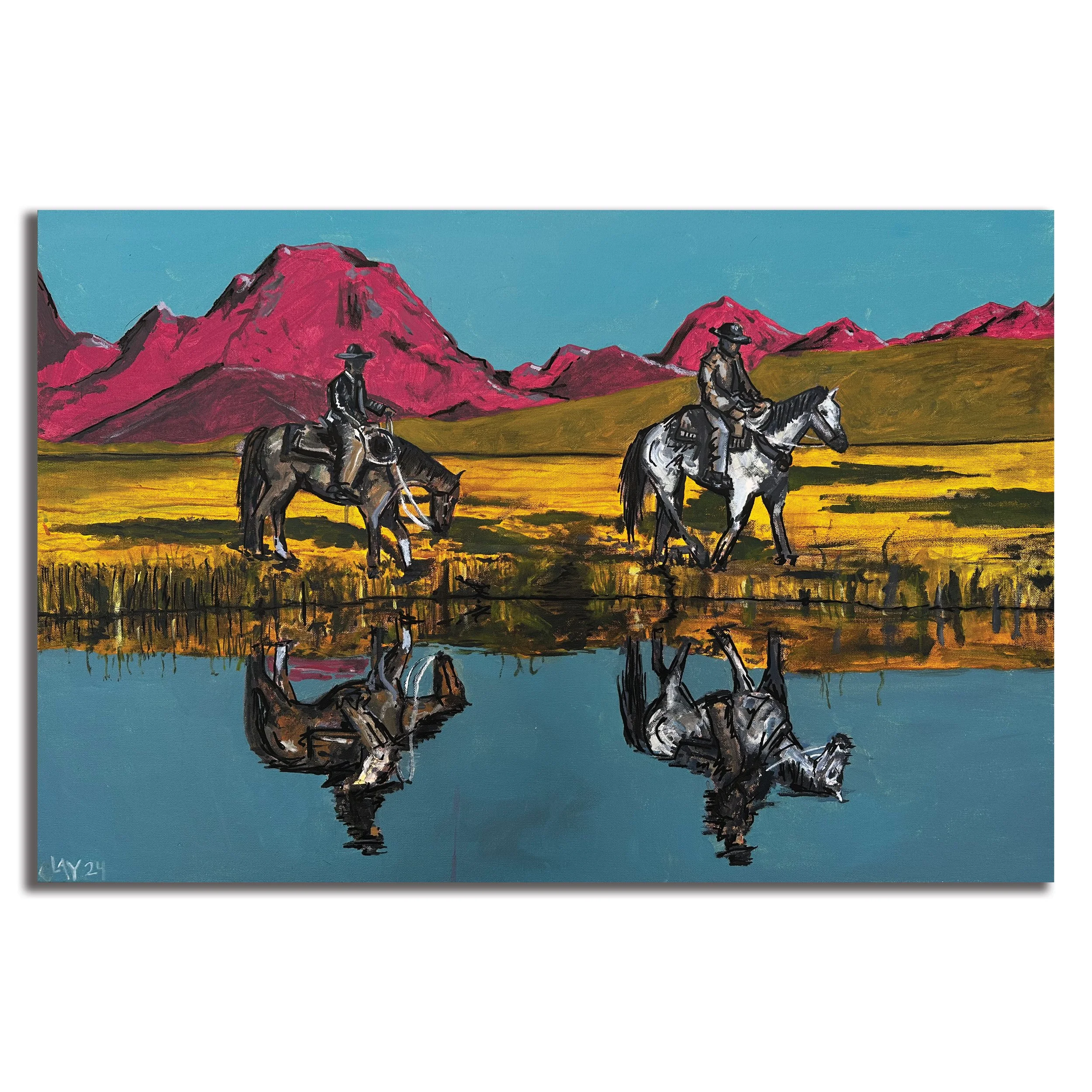 "souls that cry for water" Print