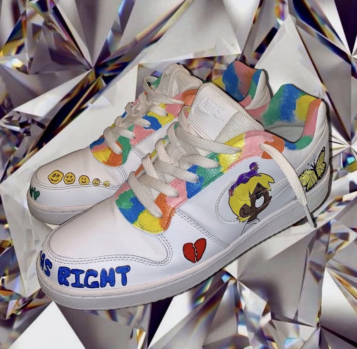 ive done a lot of shoes. cant find many pics of any sadly. these are absurd to say the least. but awesome.