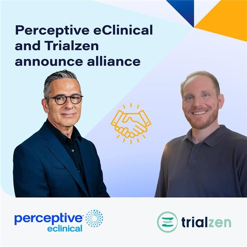 Perceptive eClinical and Trialzen launch Perceptive Clinical Intelligence