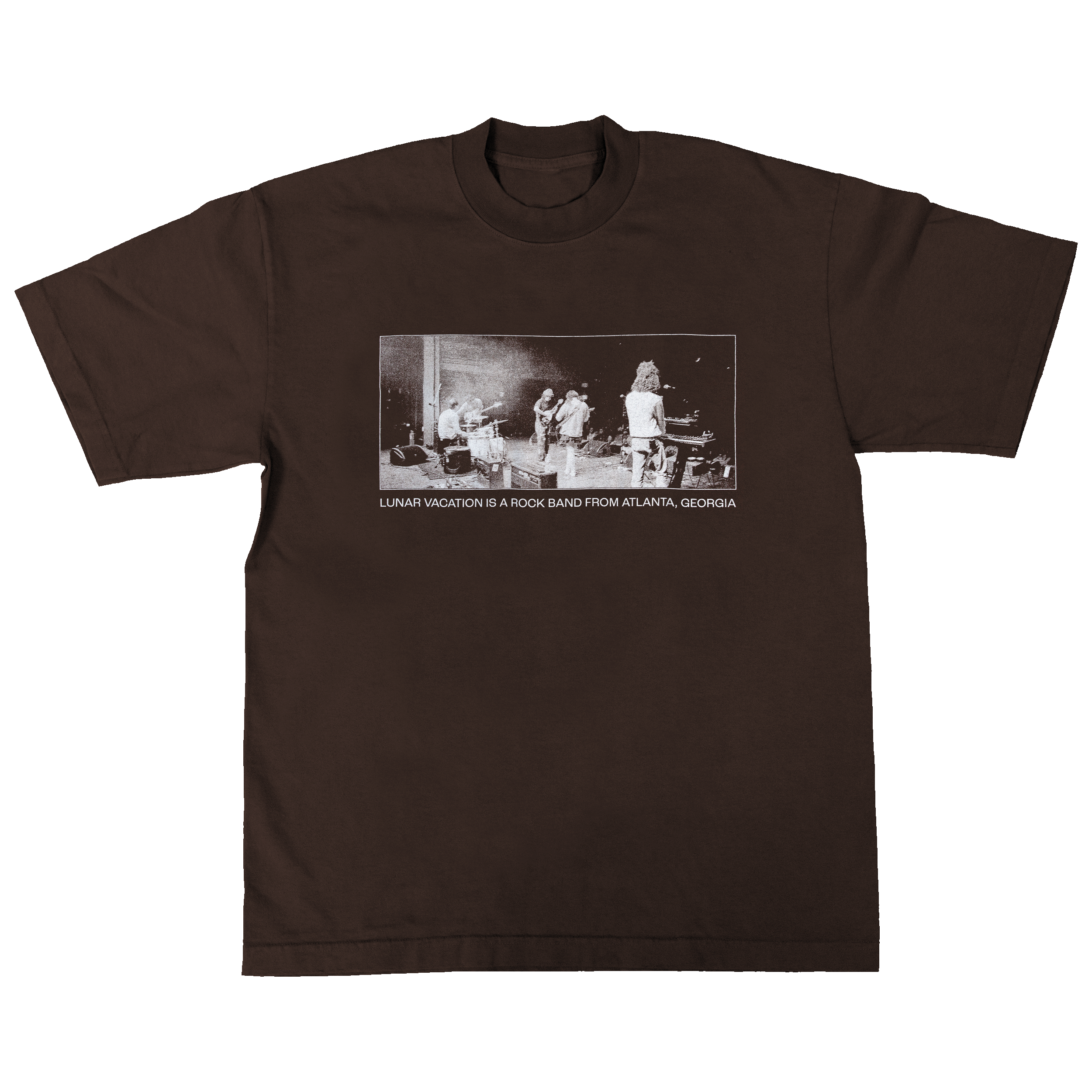 Lunar Vacation Is A Rock Band Tee