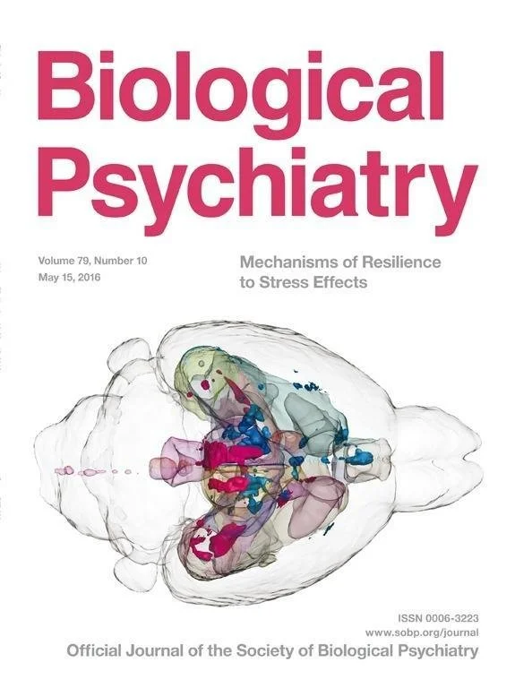 Our cover of Biological Psychiatry in 2016