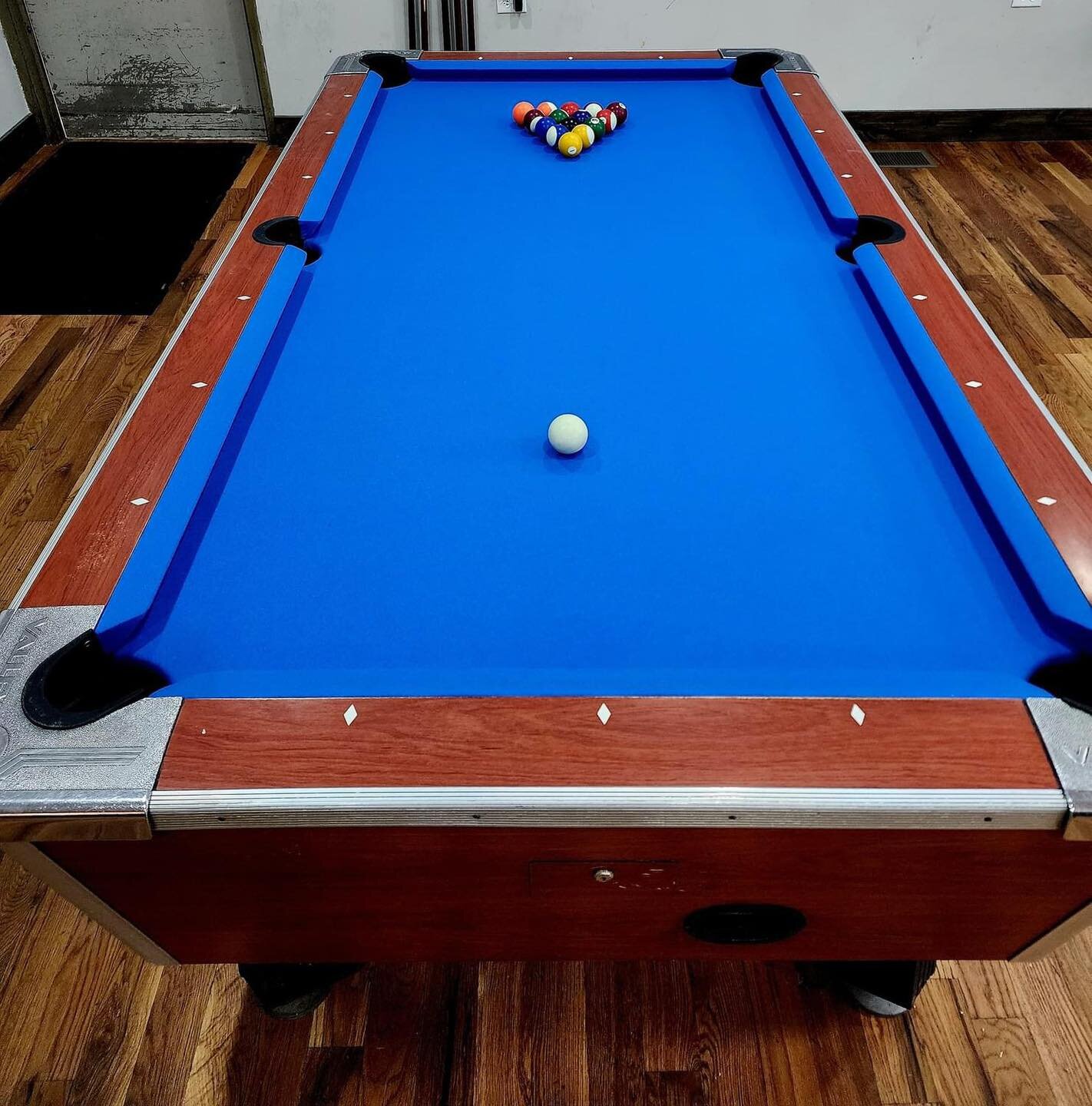You asked - you got it! 
A NeW POOL TABLE!
