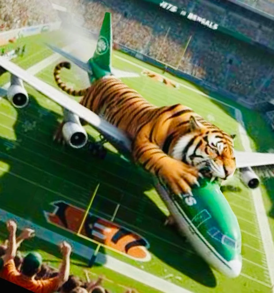 Big game today! The Jets are grounded.