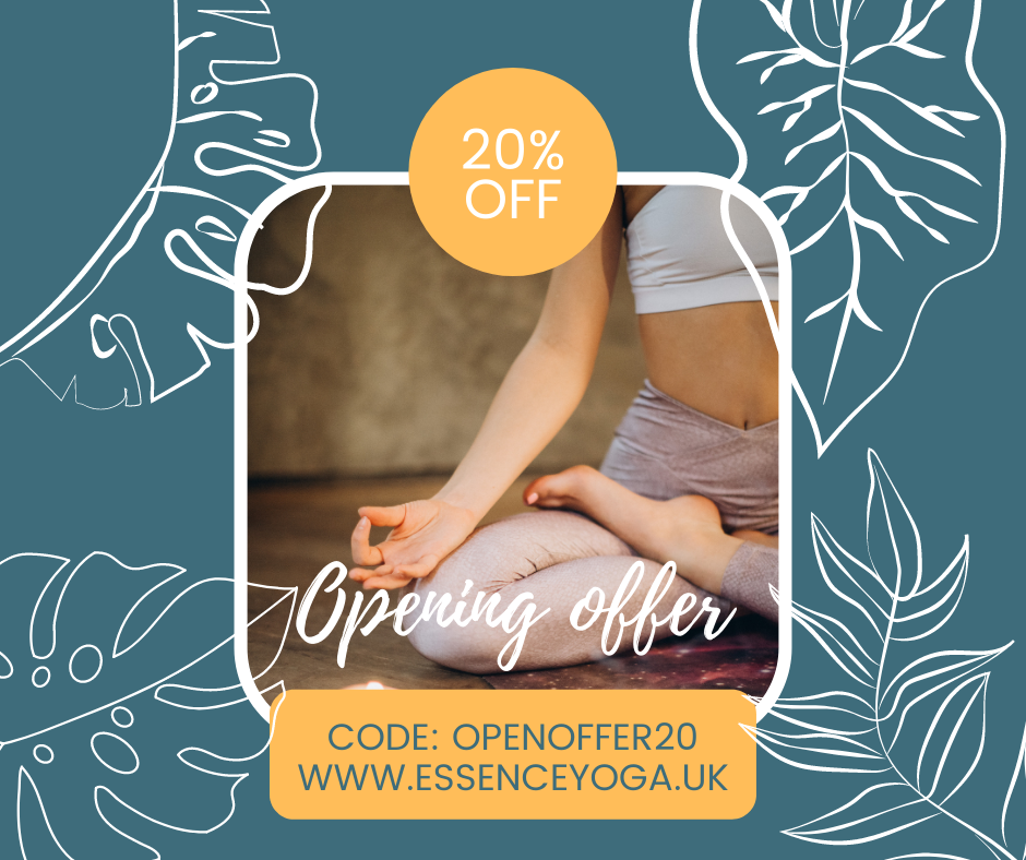 OPENING OFFER - 20% OFF IN SEPTEMBER