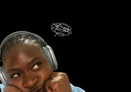 HER AND THE VOICE IN HER HEAD