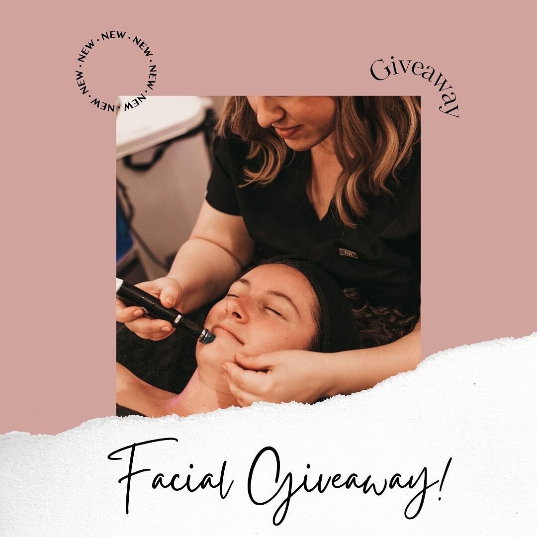GIVEAWAY TIME! 

Ready to win a free facial?? 😍 

On 💕February 14th💕, I&rsquo;ll randomly select 3 winners to receive one of these prizes! A Hydrafacial, a custom facial or a $50 gift certificate to go toward a facial of your choosing! Bonus! Anyo