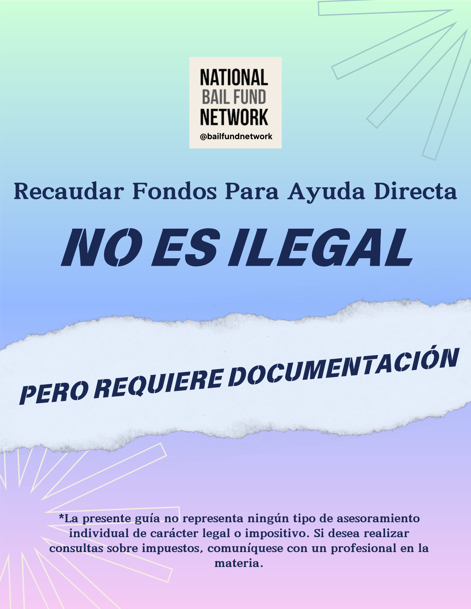 Recaudación de Fondos Para Ayuda Directa