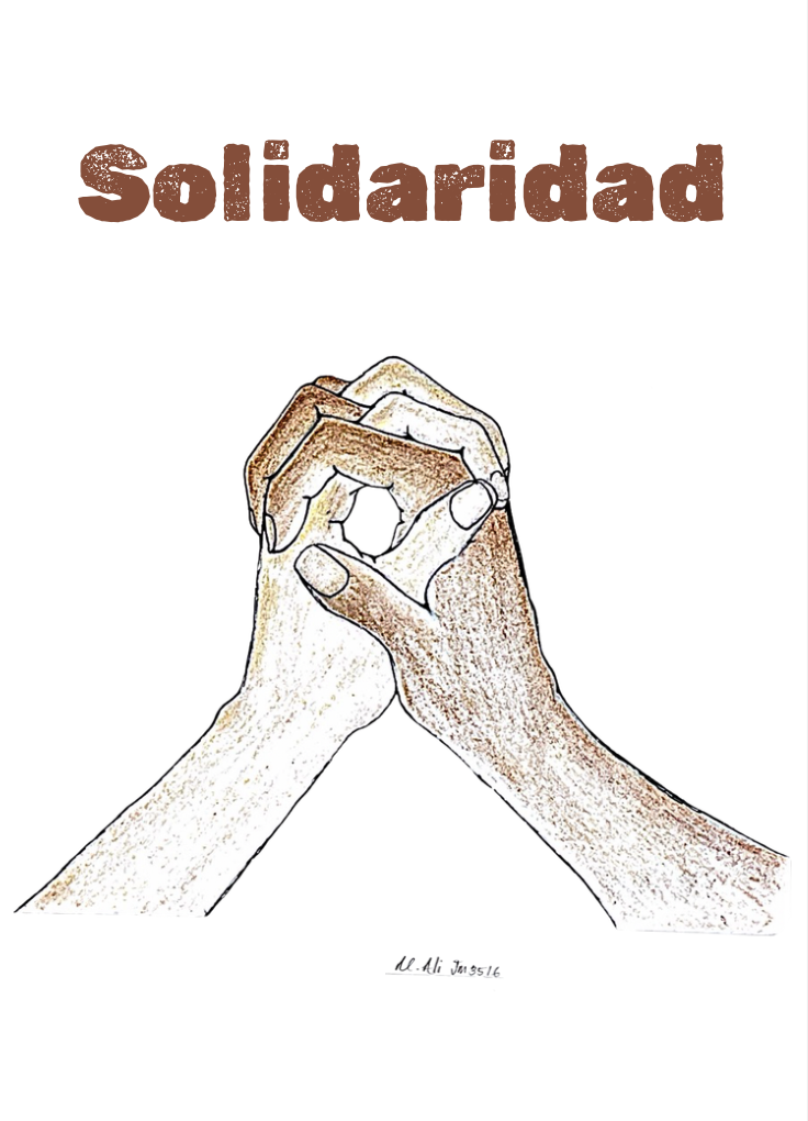 Folleto «Solidaridad a través y más allá de los muros» 