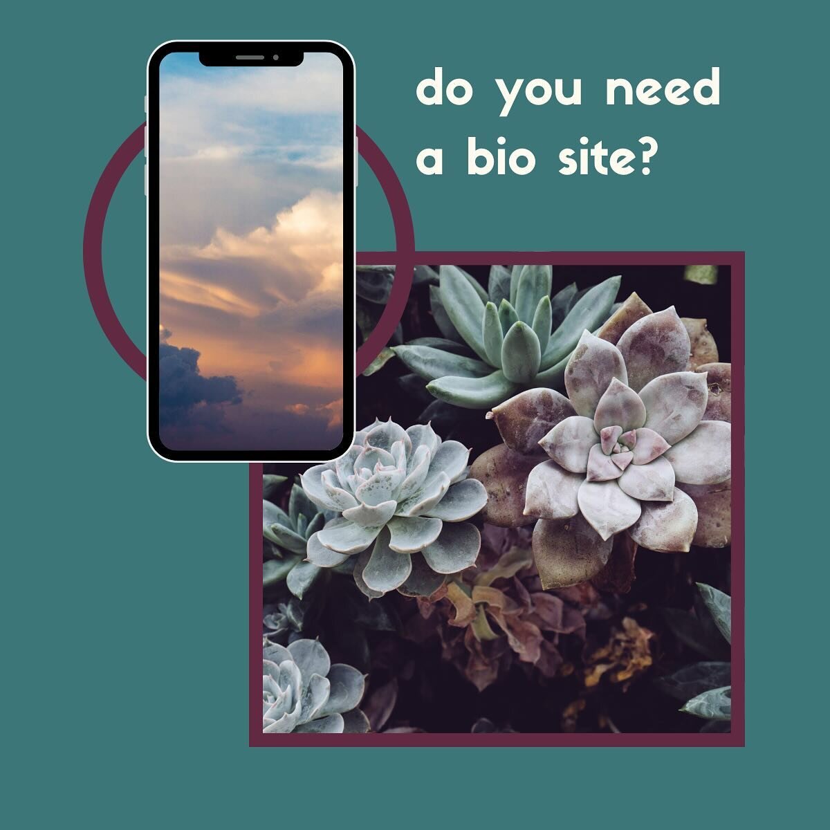 Do you need a bio site? You may not know what it is, but essentially, it&rsquo;s a site that is not a full website, but a visual list of all the places you want people to go to from Instagram. It can include links to all of your sites if you&rsquo;re