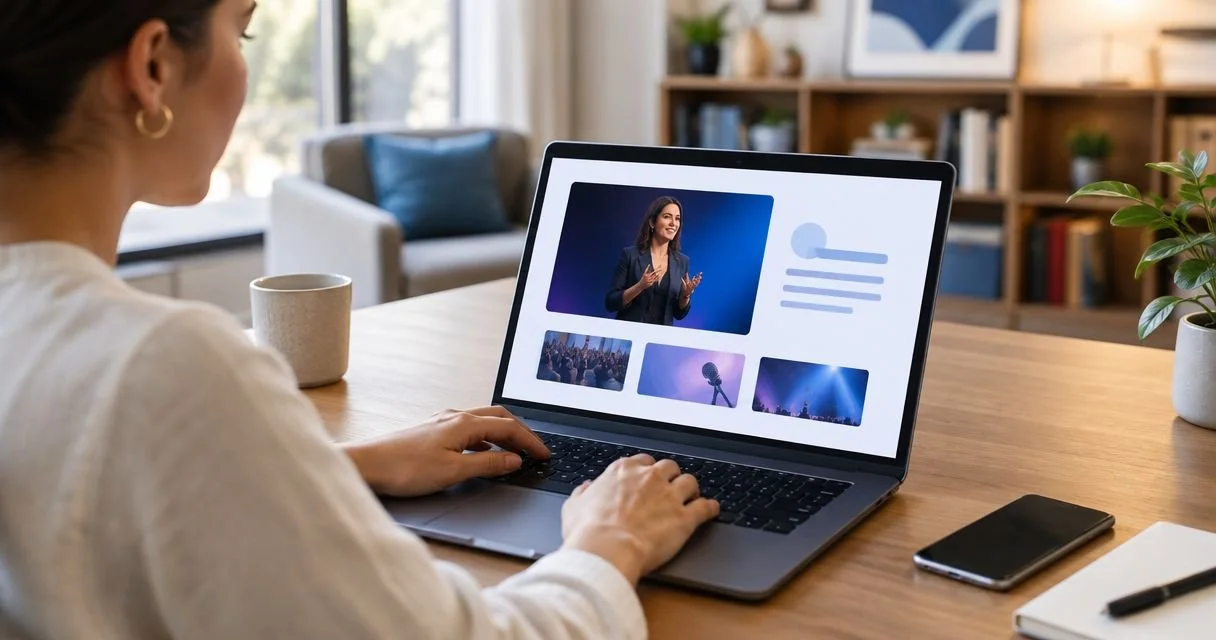 Best portfolio website builders for speakers in 2026