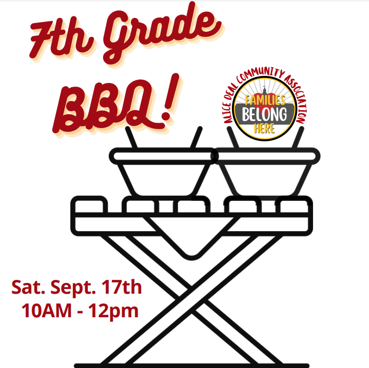 7th Grade BBQ Is Saturday; Grill Masters Needed!