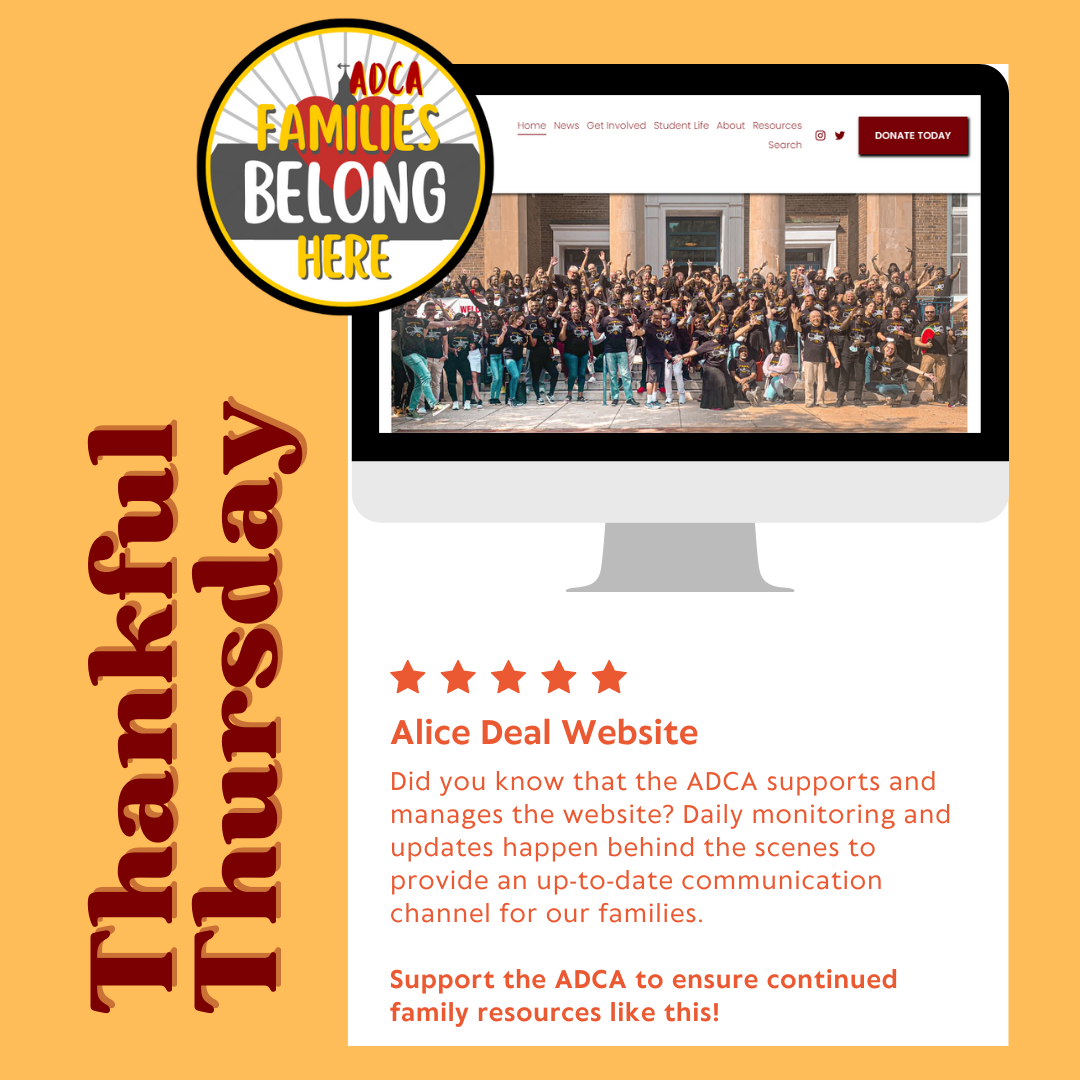 Thankful Thursday! Deal’s Website