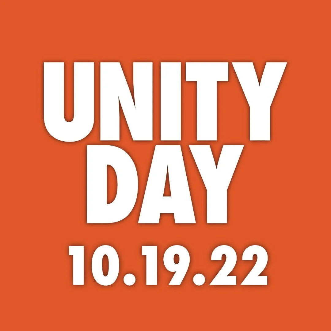 Wear Orange for Unity Day - October 19