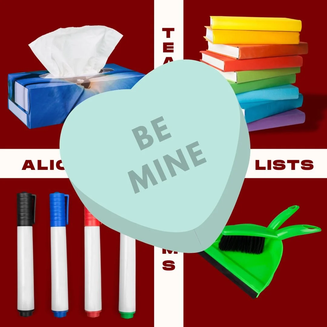 Wishlist Treats for Teachers on Valentine's Day