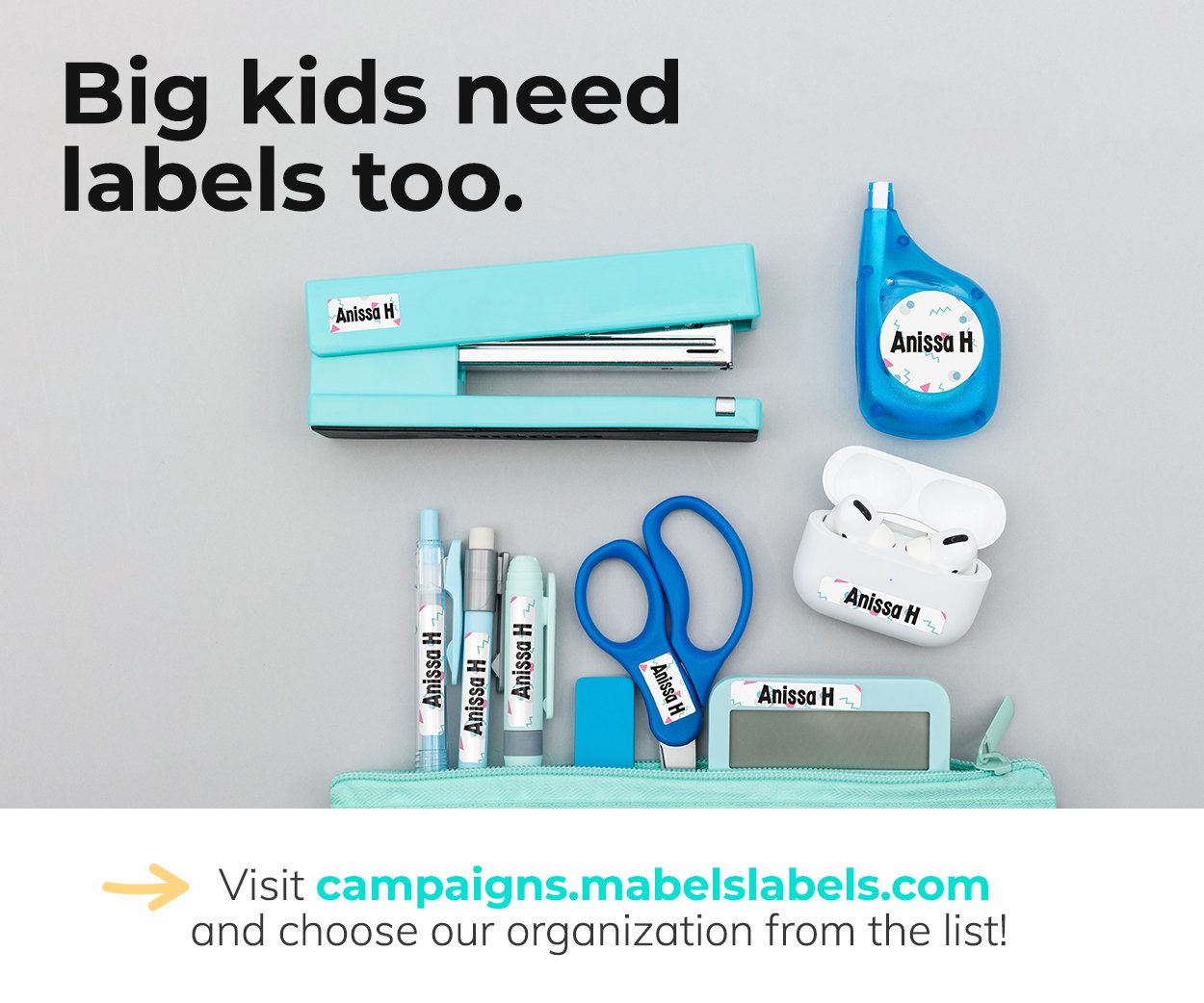 Mabel's Labels Fundraiser