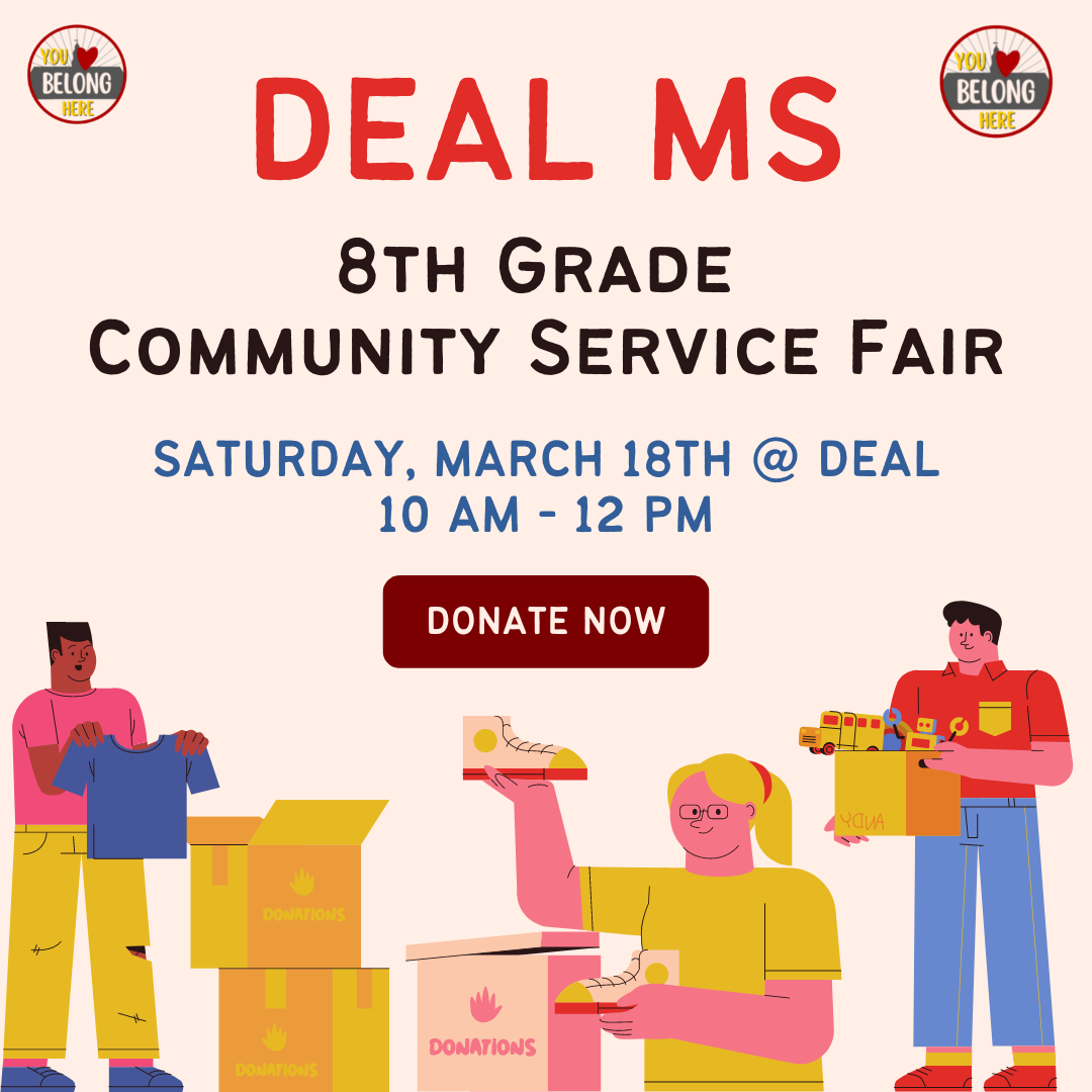 8th Grade Community Service Fair