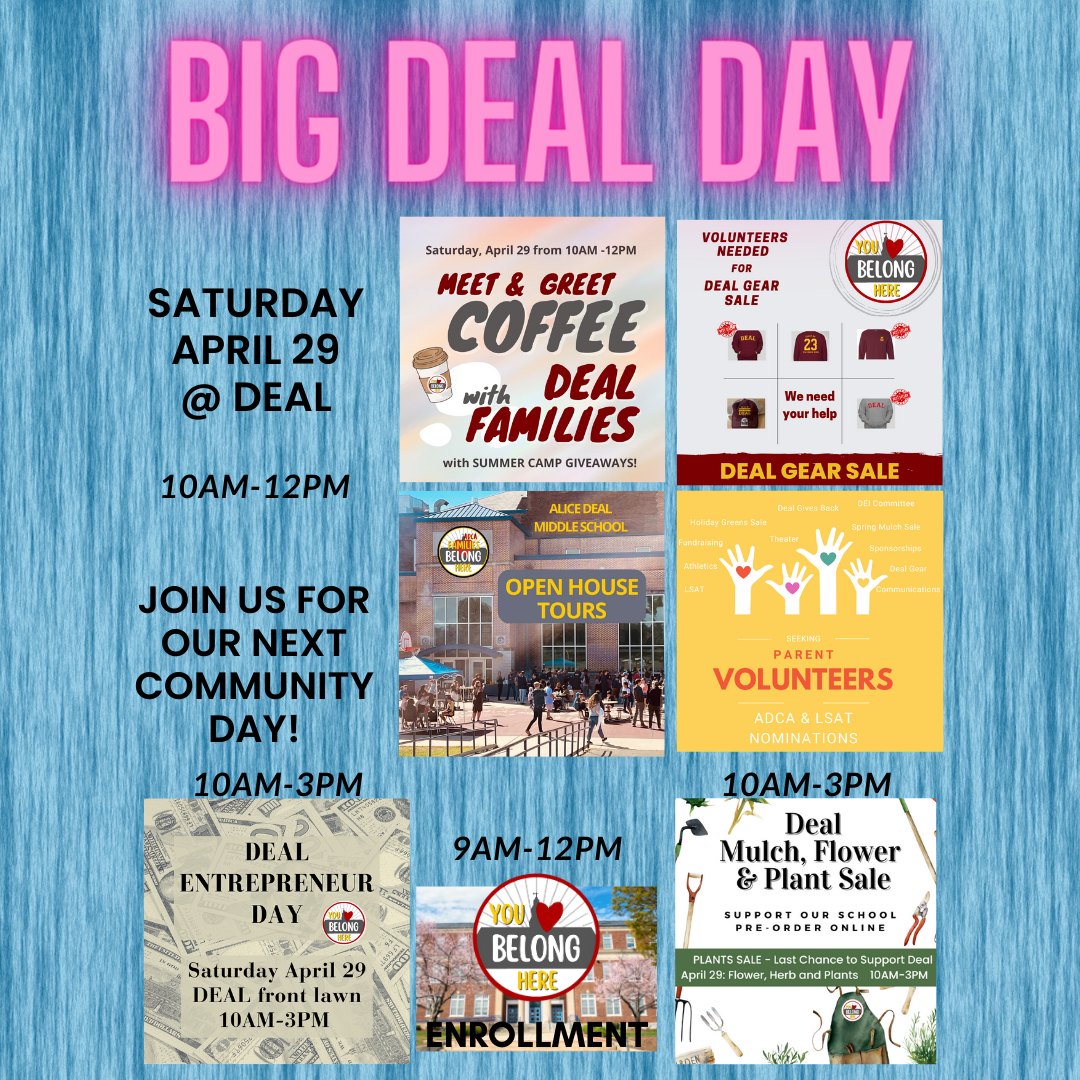 BIG DEAL DAY - Rain or Shine!