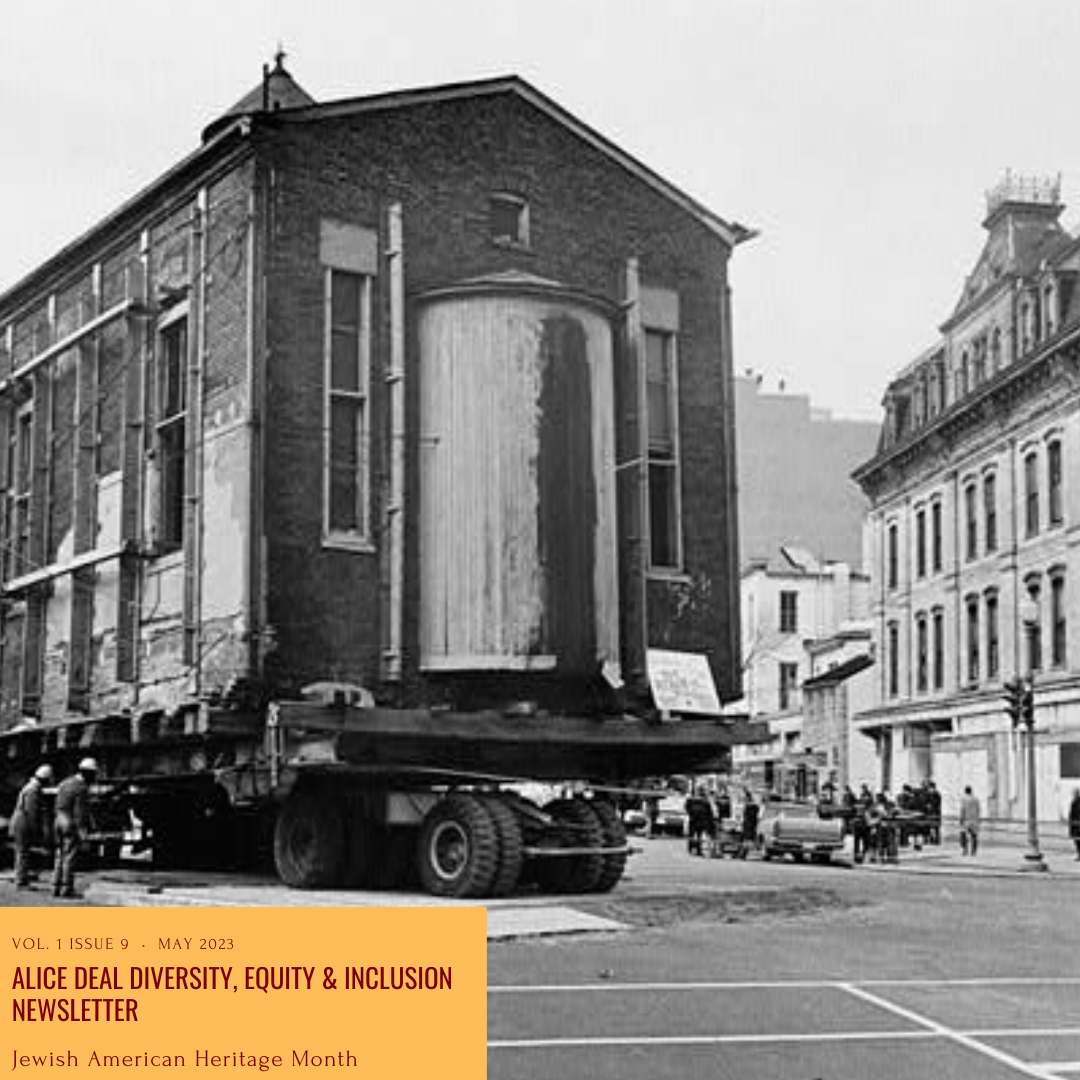 DEI Newsletter - Jewish American Heritage Month