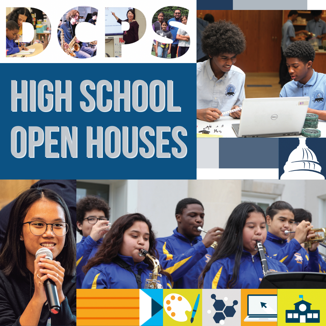 December 2023 DCPS High School Open House Schedule