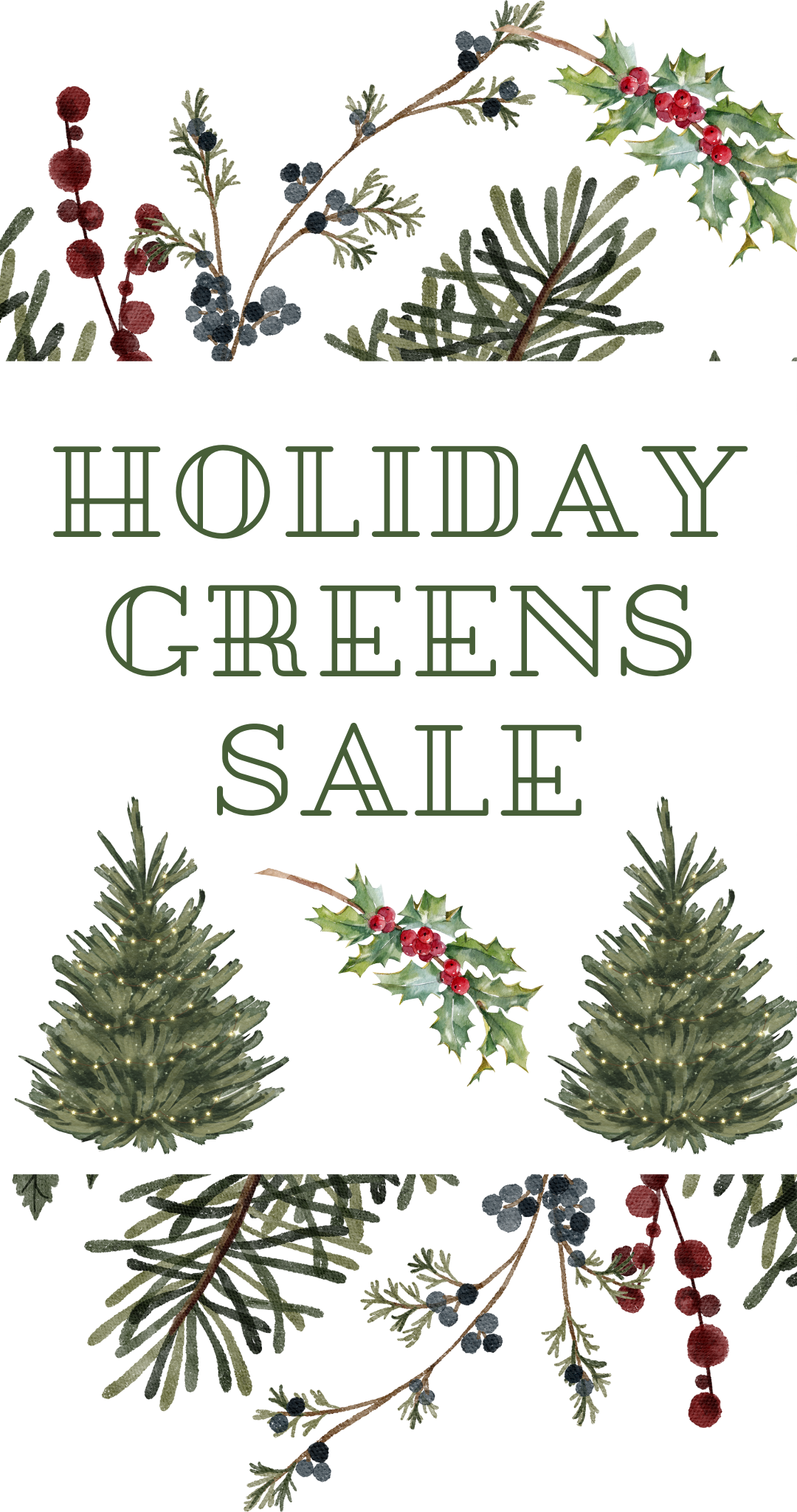 Volunteers Needed for Holiday Greens Sale!