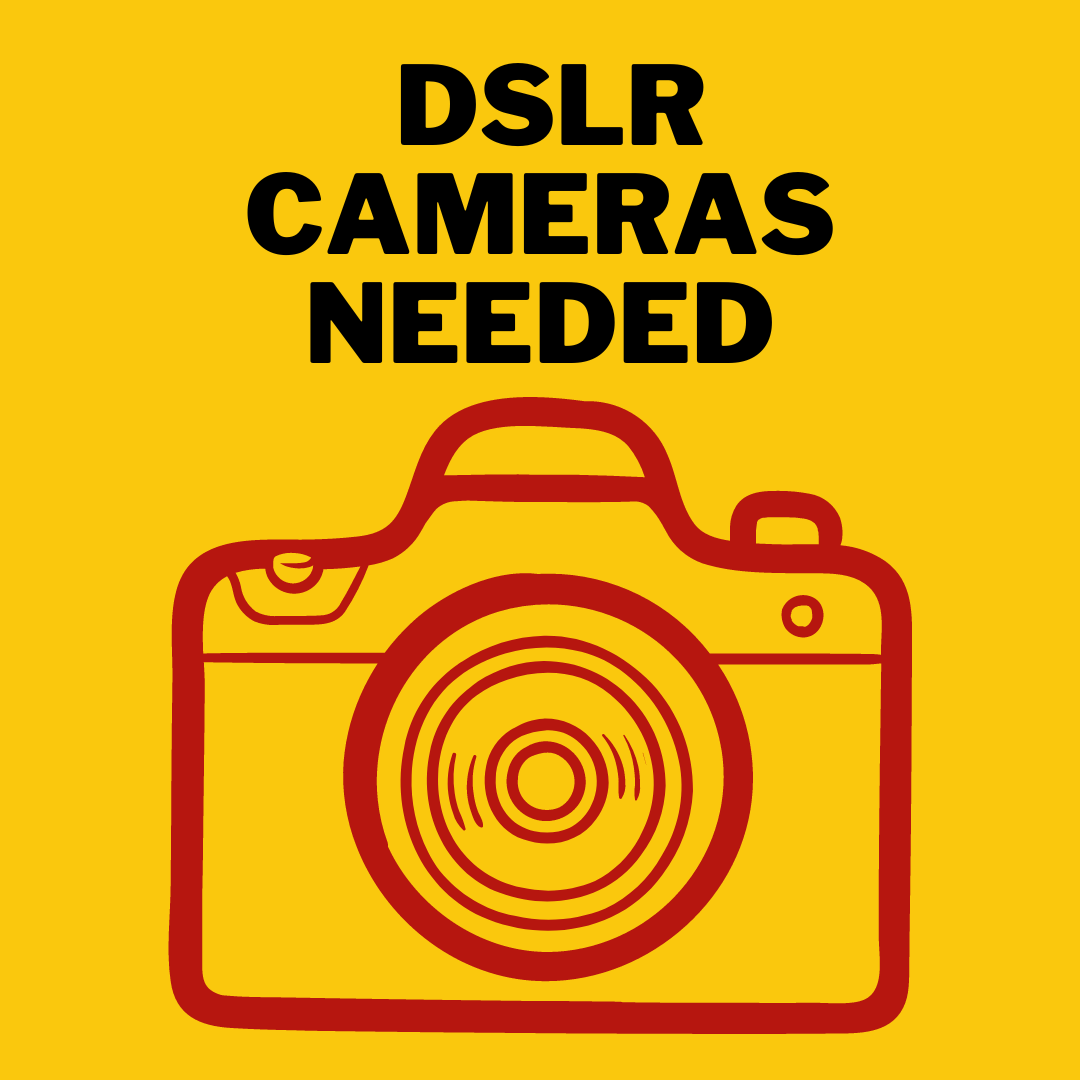 Donate your DSLR Camera