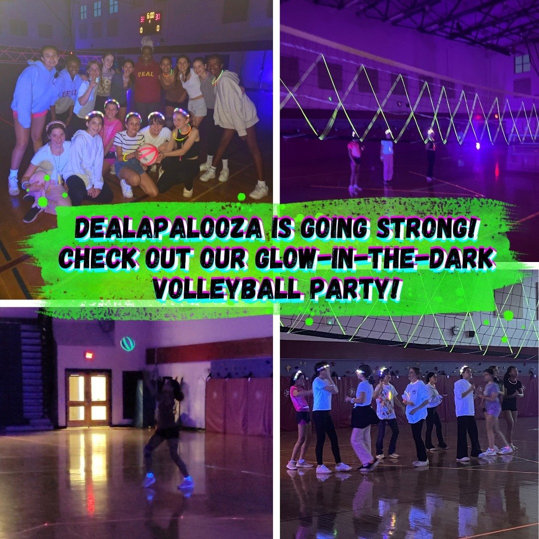 Dealapalooza is going strong! Check out our Glow-in-the-Dark Volleyball party! #admsherewegrow