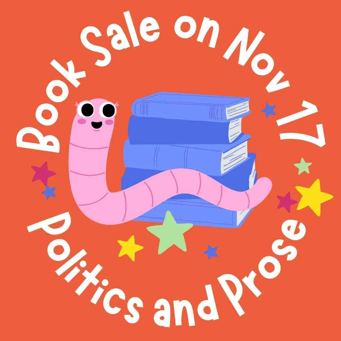 Politics and Prose book sale is here!