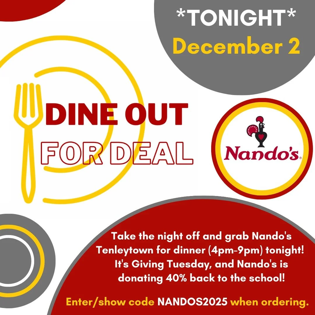 Dine out for Deal TONIGHT at Nando's in Tenleytown between 4 - 9 pm with code NANDOS2025 when ordering! #admsherewegrow