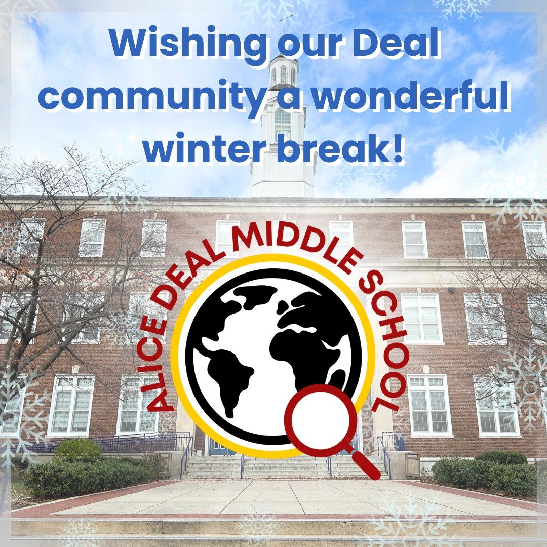 Wishing our Deal community a wonderful winter break! #admsherewegrow