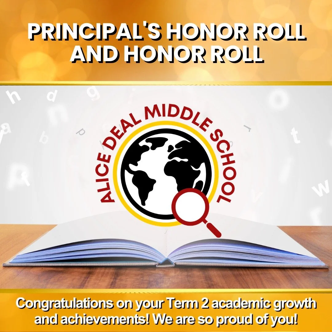 Congratulations to our Principal's Honor Roll and Honor Roll students for their Term 2 academic growth and achievements! #admsherewegrow