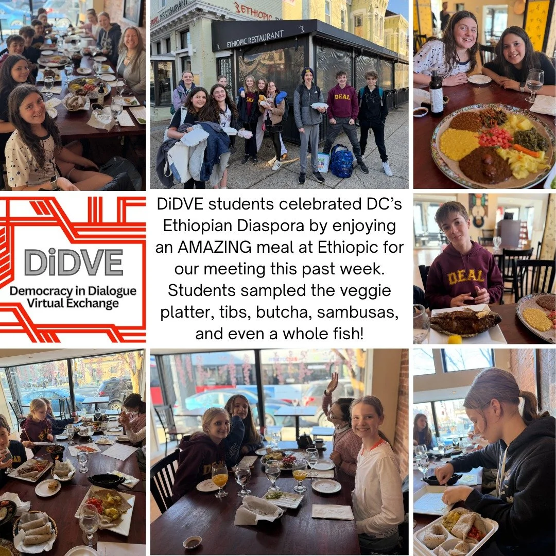 DiDVE students celebrated DC's Ethiopian Diaspora by enjoying an amazing meal at Ethiopic for our meeting this past week! #admsherewegrow
