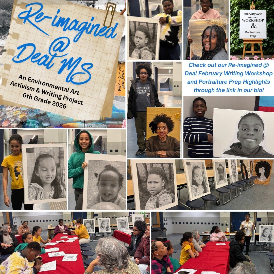 Check out our Re-imagined @ Deal February Writing Workshop and Portraiture Prep Highlights through the link in our bio! #admsherewegrow