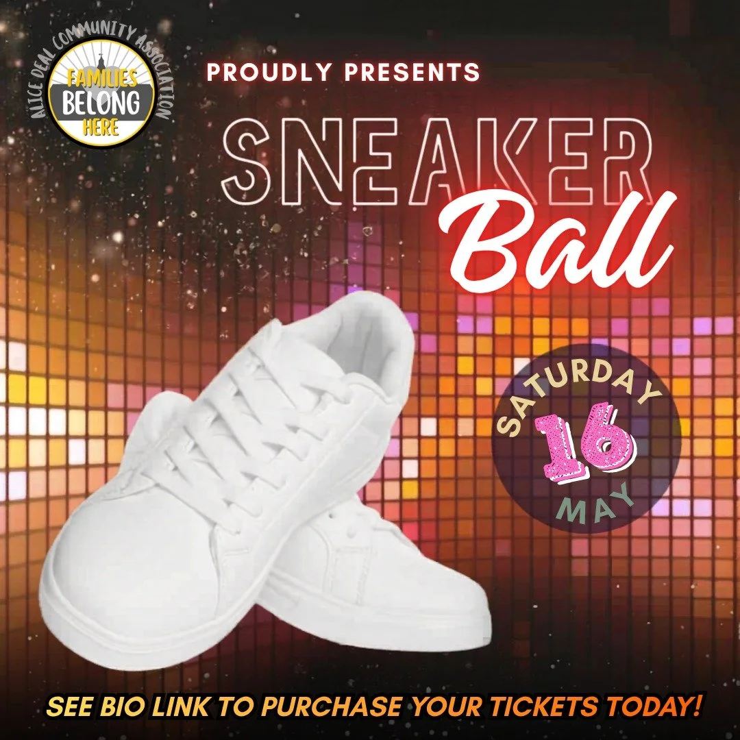 We can't wait for this year's gala theme Sneaker Ball happening Saturday, May 16! Join this great community event at Deal and purchase your tickets today through the link on our website or bio link! #admsherewegrow