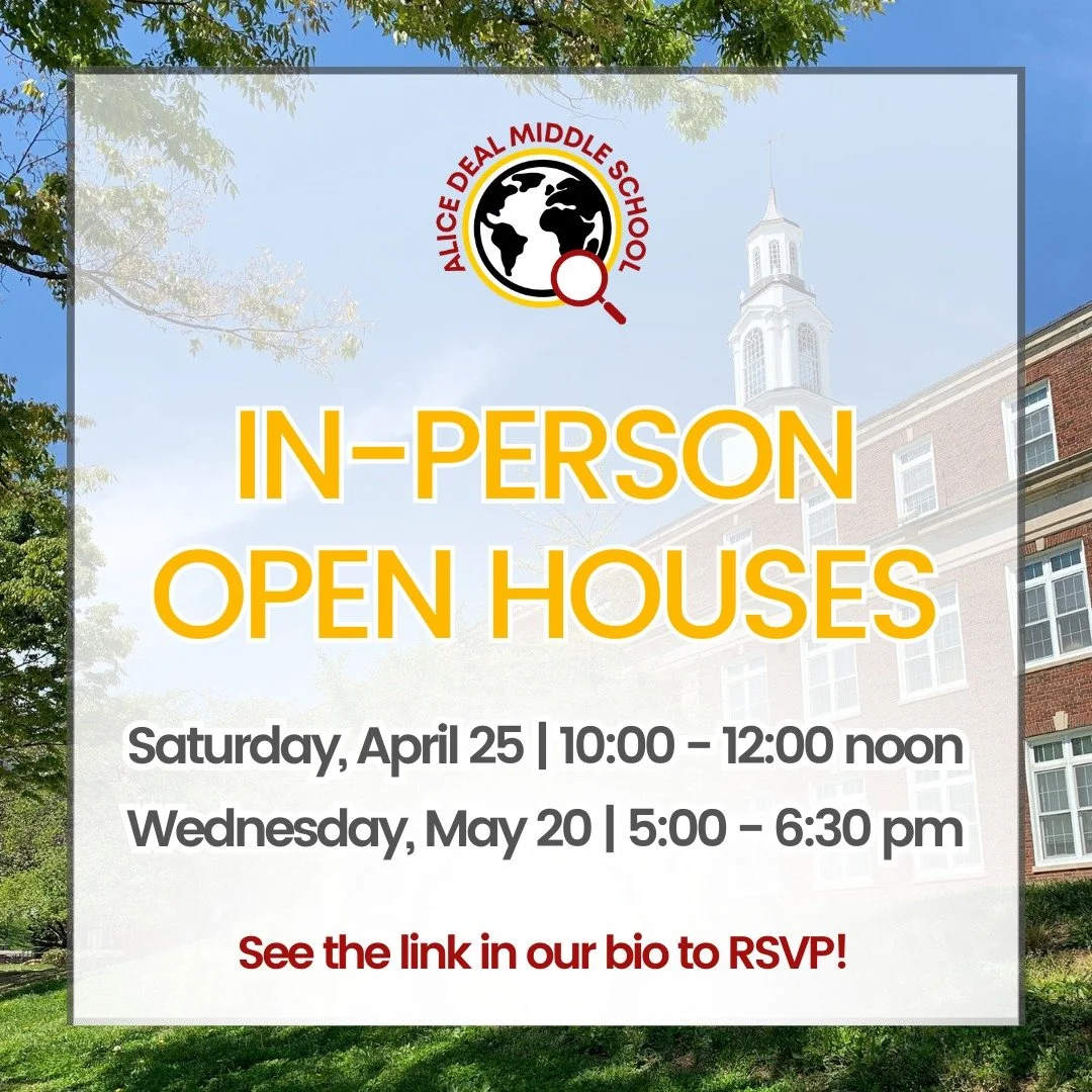 Our next in-person Open House event is this Saturday! Join us at 10:00 am and learn what Deal is all about! #admsherewegrow
