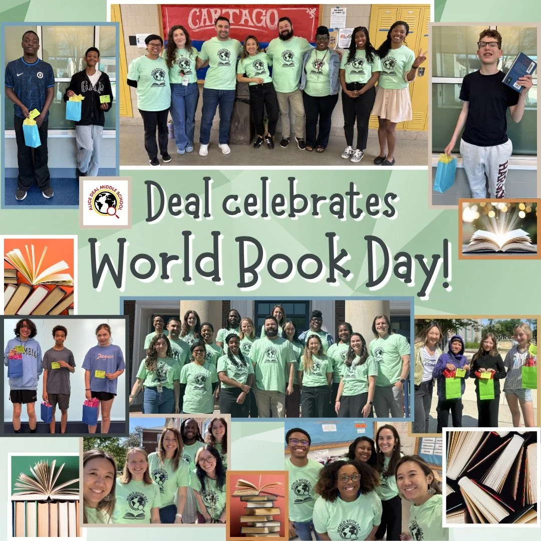 Deal celebrates World Book Day! #admsherewegrow