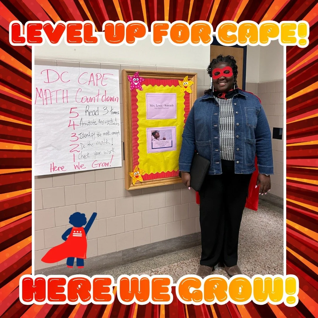 Level Up for CAPE! We're so proud of our students' efforts this year and are grateful to our teachers and staff for helping our students grow! #admsherewegrow