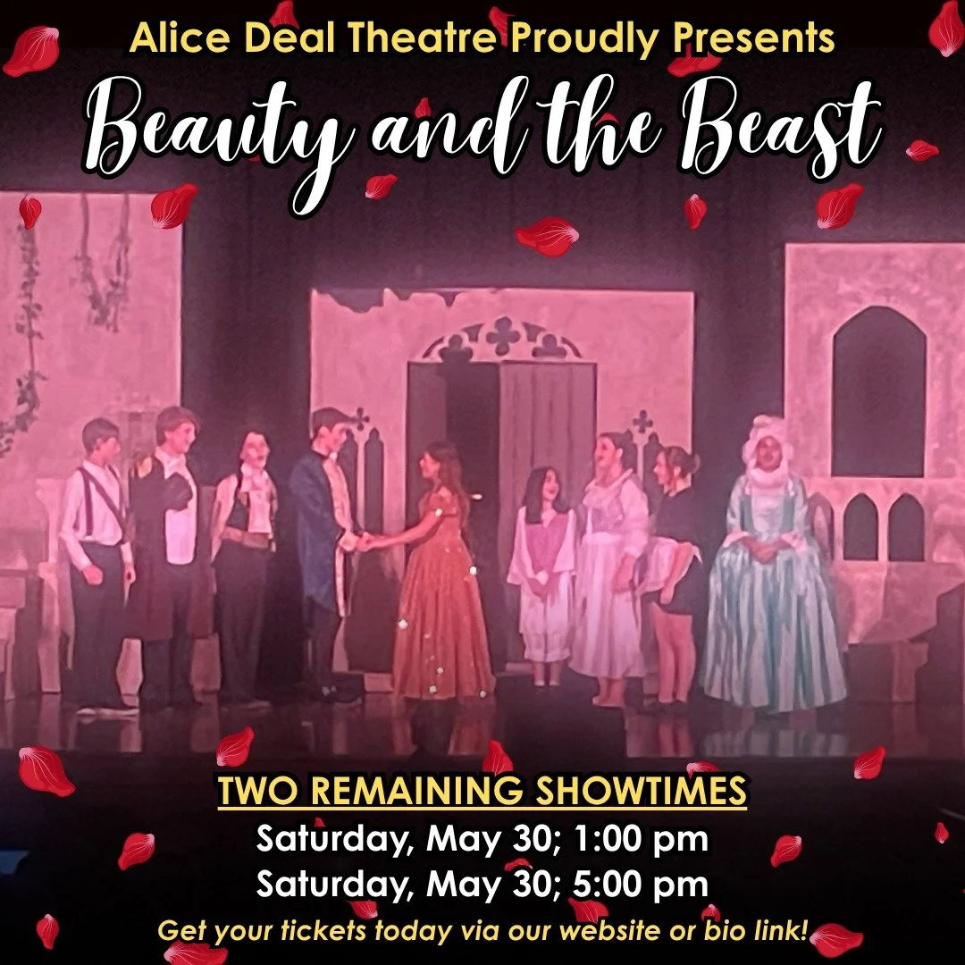 Be our guest at the final two shows of our incredible spring musical Beauty and the Beast today, Saturday, May 30! Tickets are available on our website and our bio link! #admsherewegrow