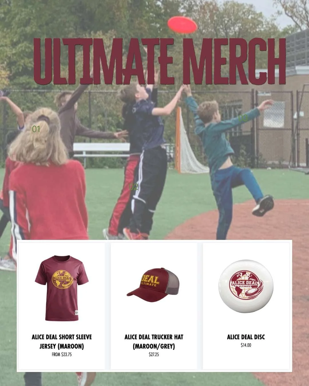 Ultimate Frisbee Merch