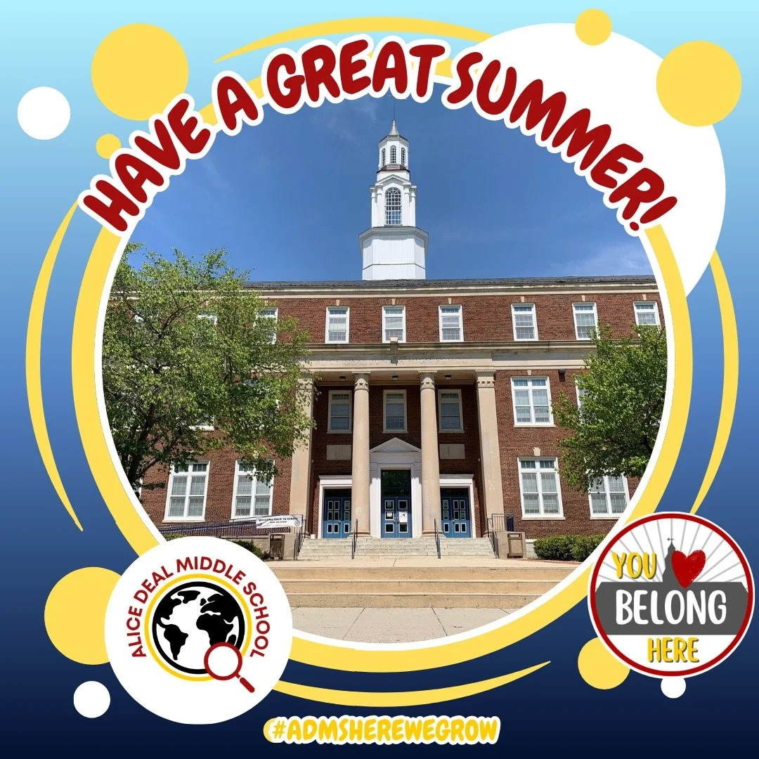 We wish our Deal community a wonderful summer! Thank you to our teachers and staff for their incredible work this year, we truly could not do it without you! #admsherewegrow