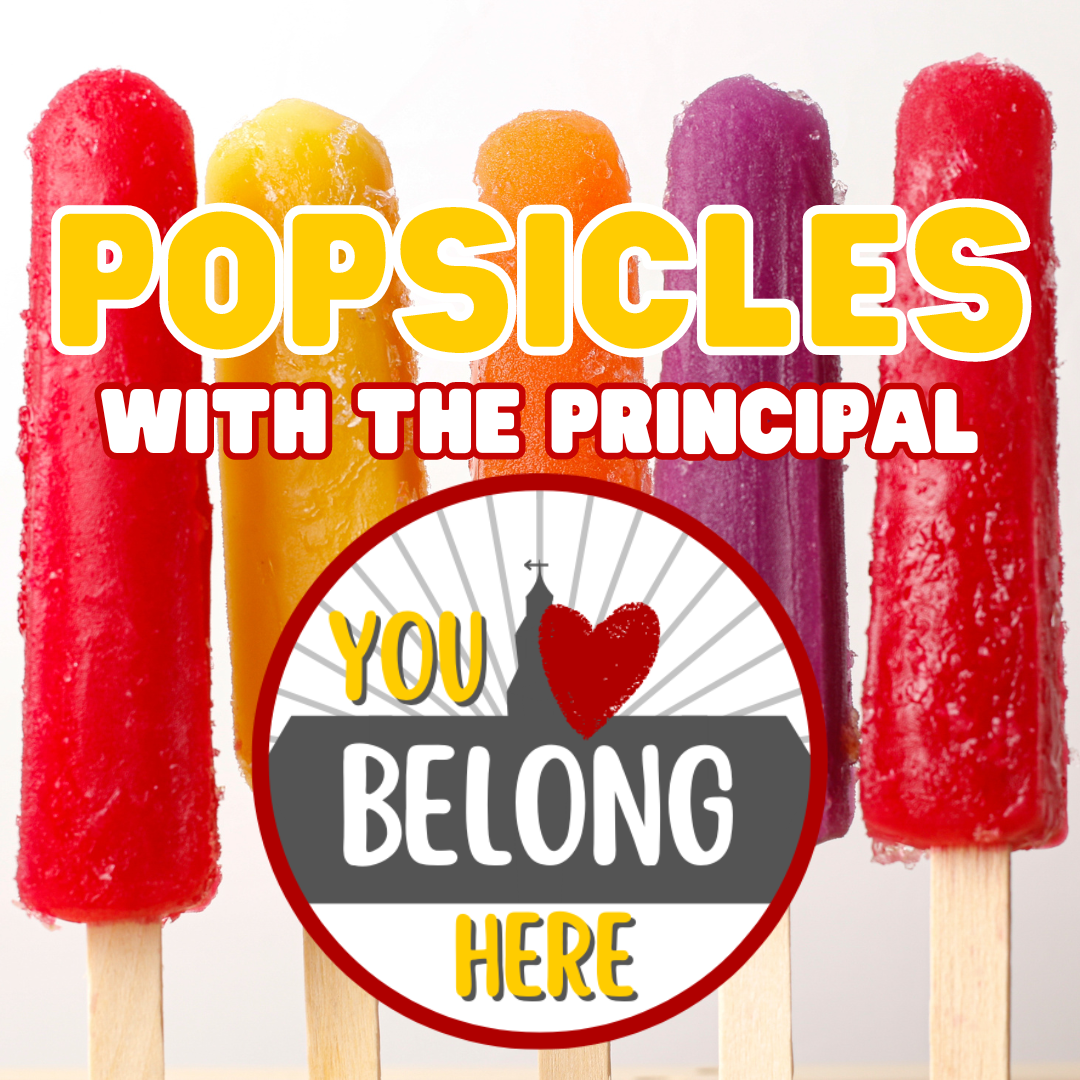 Popsicles with the Principal