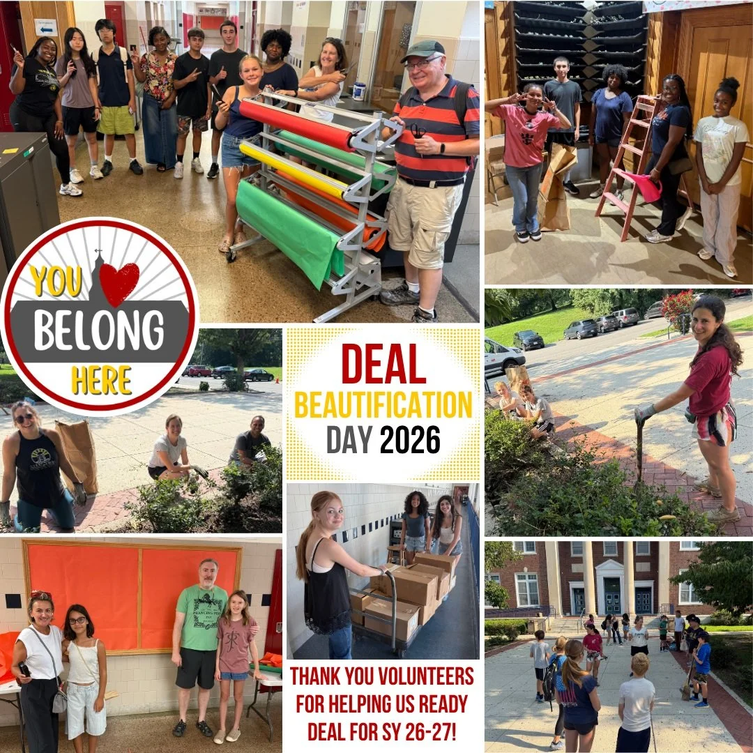Thank you to all of our volunteers for helping us ready DEAL for SY 26-27! #admsherewegrow