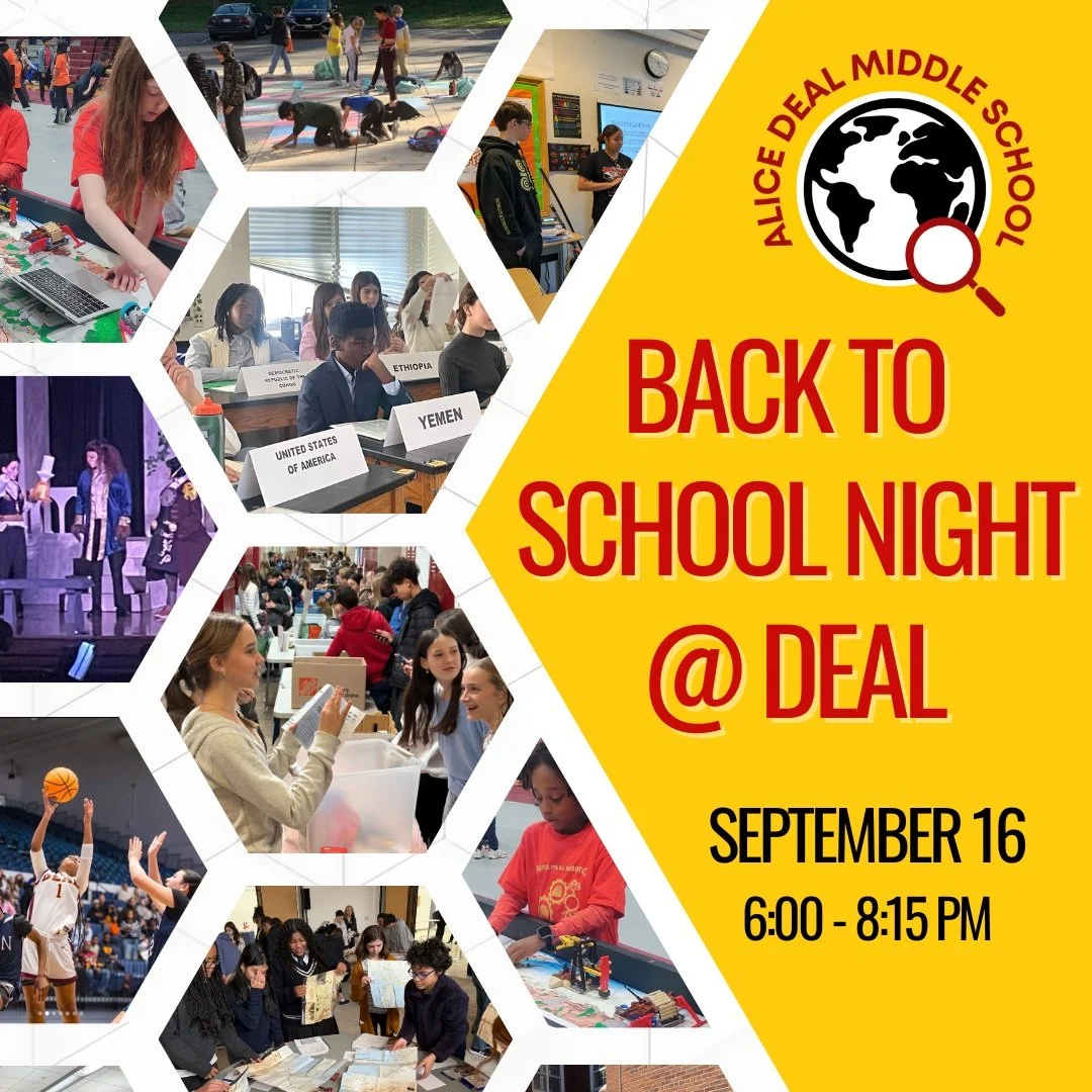 Join us for Back to School Night on September 16 from 6-8:15 pm! Families will have an opportunity to visit their child's classes and meet their teachers. #admsherewegrow