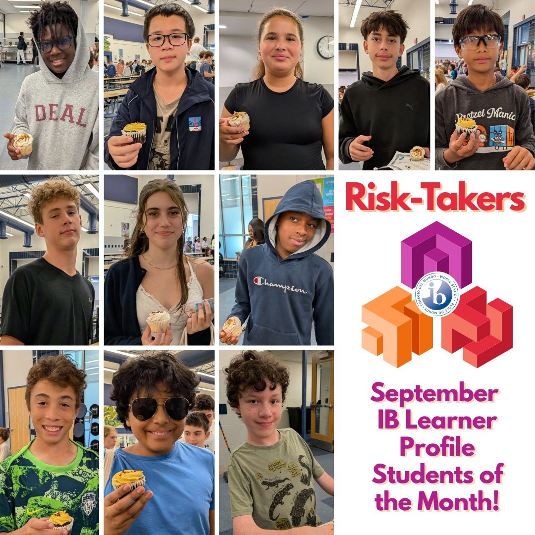 Congratulations to all of our September IB Learner Profile Students of the Month! #admsherewegrow