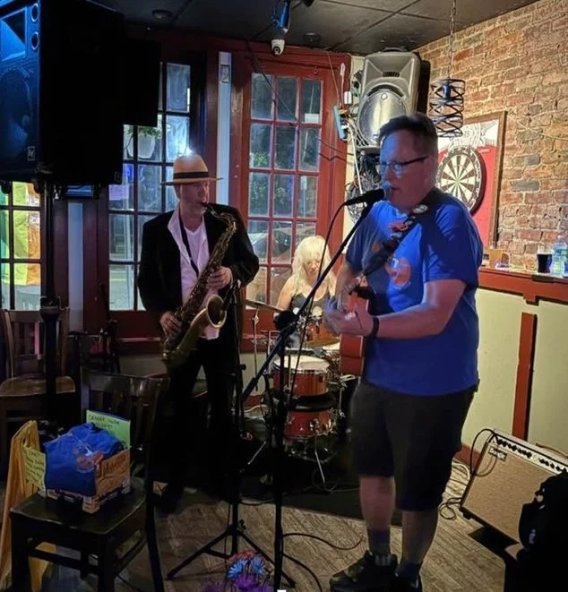 Bob Cenci's Orange Guitar