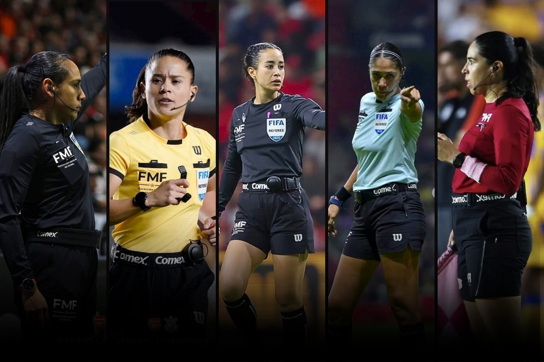 Cinco mexicanas en la Champions Cup