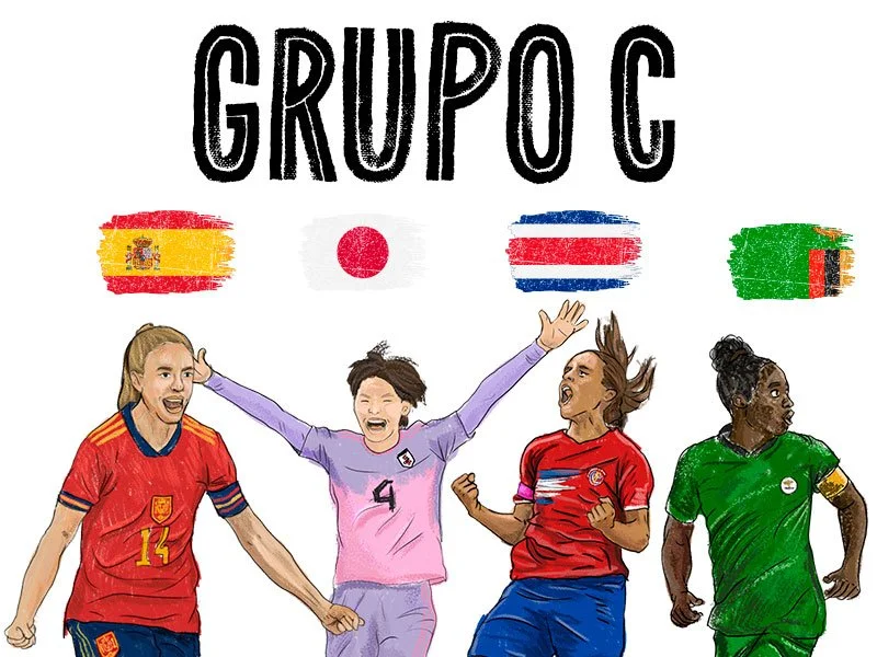 Países del Grupo C en la Copa Mundial Femenina 2023