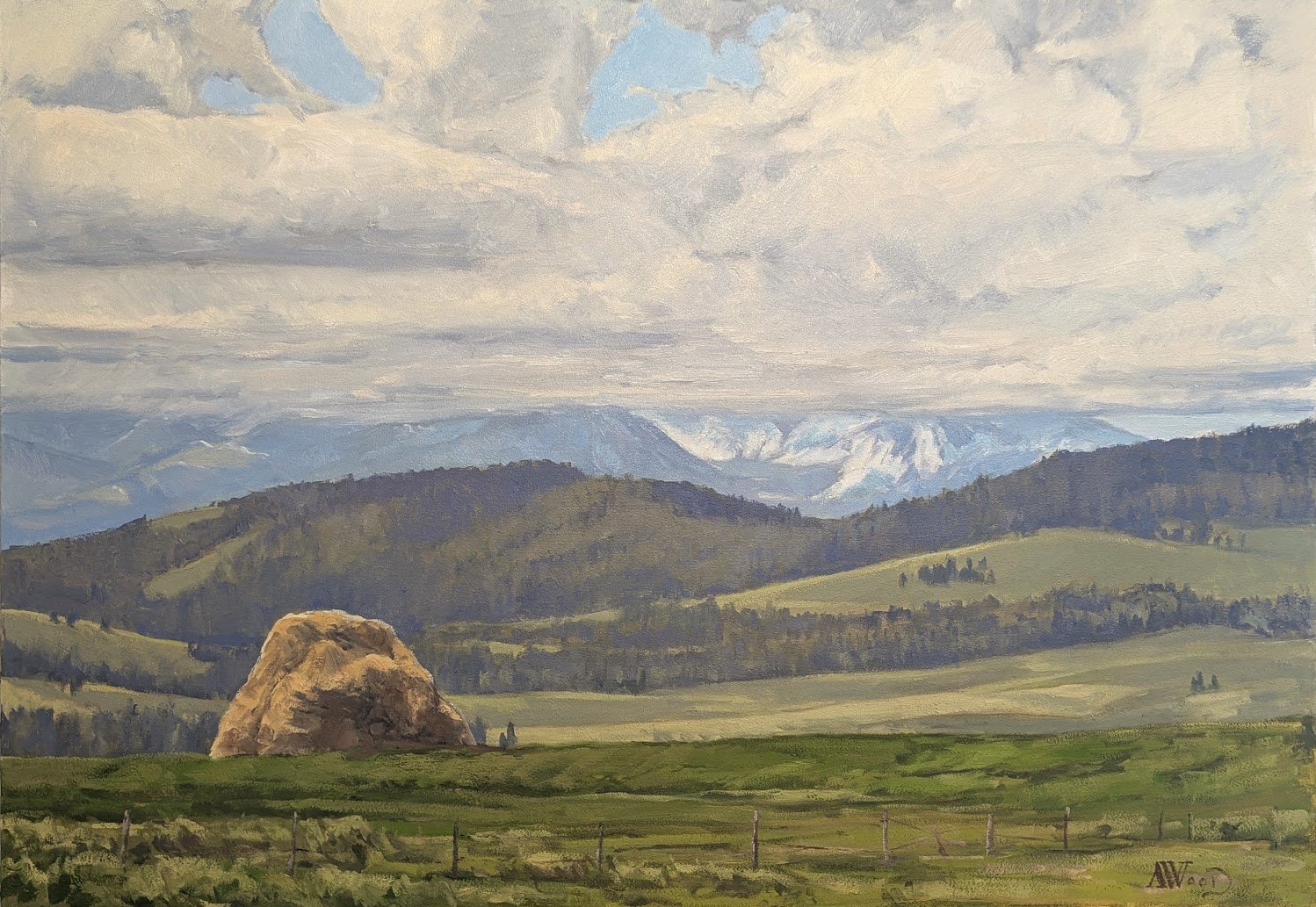 The Promise of Summer, 2025, 18x26, Oil, $1750.00