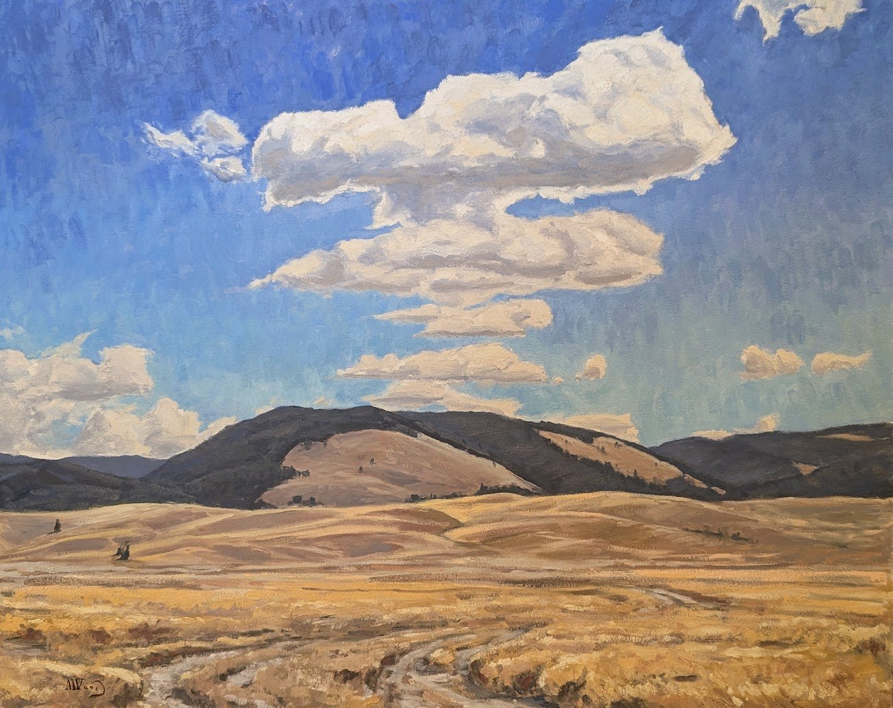 Contemplations, 2024, 24x30, Oil, $2400.00