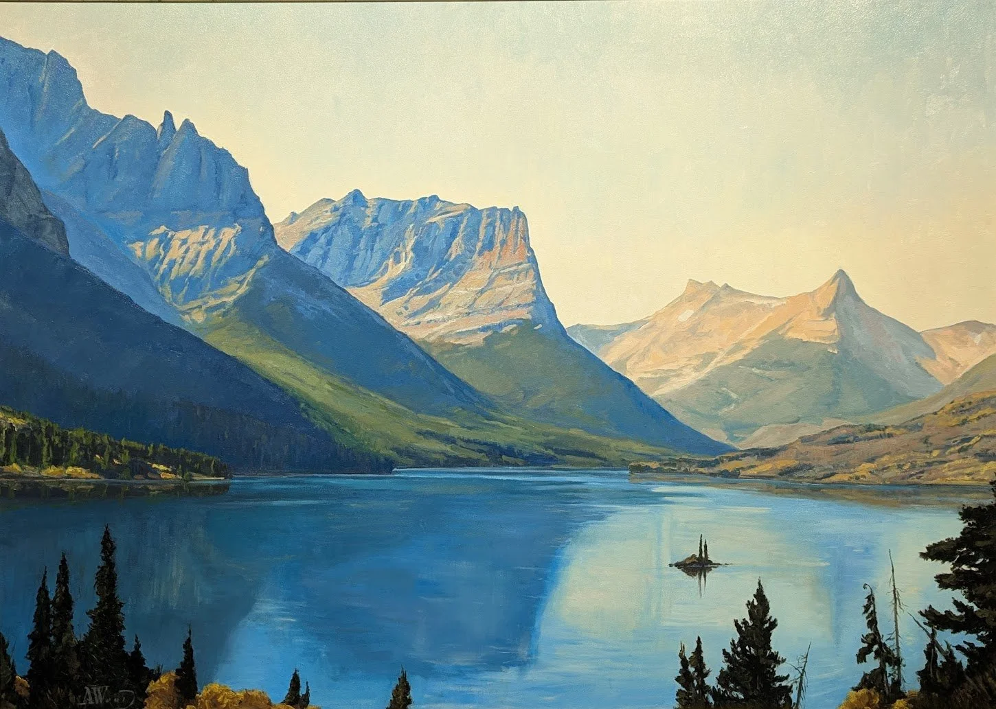 "Alpine Magnificat" 28.5" x 40", Available through Gallery, $6750.00